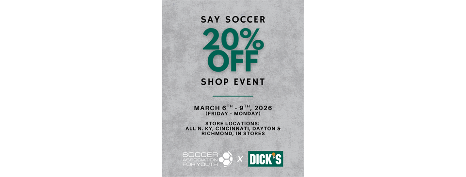 Dick's Sporting Goods store SAY EVENT